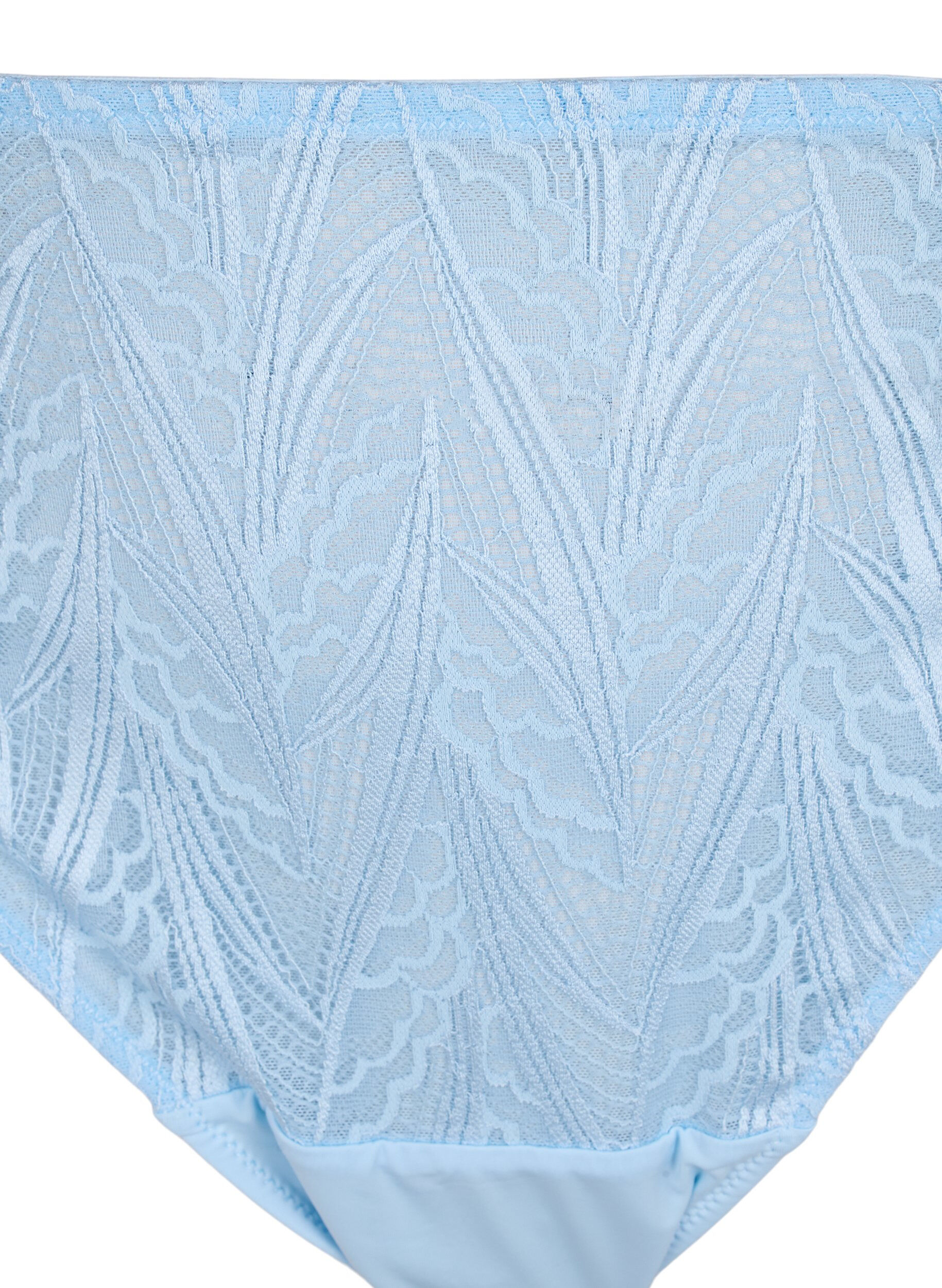 Zizzi String &agrave; dentelle de taille normale, Bleu, Packshot image number 2