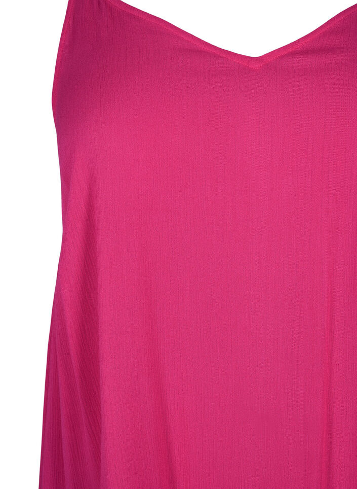 Robe d'été à bretelles en viscose, Raspberry Sorbet, Packshot image number 2