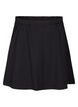 Jupe patineuse en viscose, Noir, Packshot image number 0
