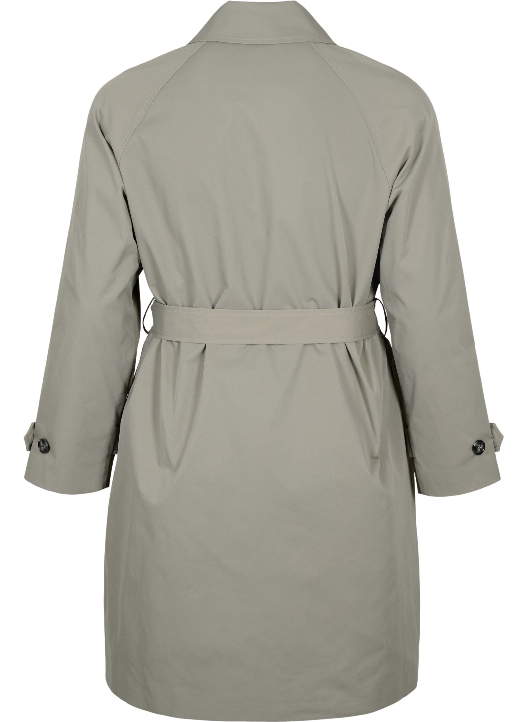 Zizzi Trench avec poches et ceinture, Sea Spray, Packshot image number 1