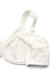 Soutien-gorge confort avec superposition en dentelle et bonnets moul&eacute;s, Blanc, Packshot image number 3