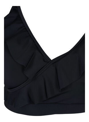 Haut de bikini à volants, Black, Packshot image number 2