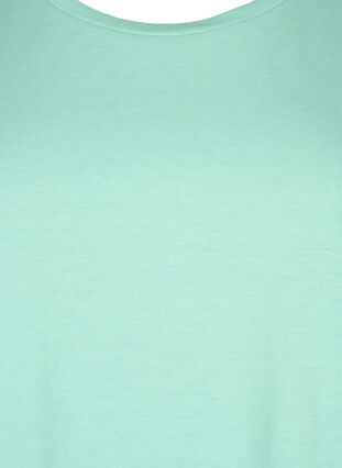 T-shirt à manches courtes en mélange de coton, Cabbage, Packshot image number 2