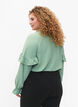 Blouse avec volants et boutons, Green Bay, Model image number 1