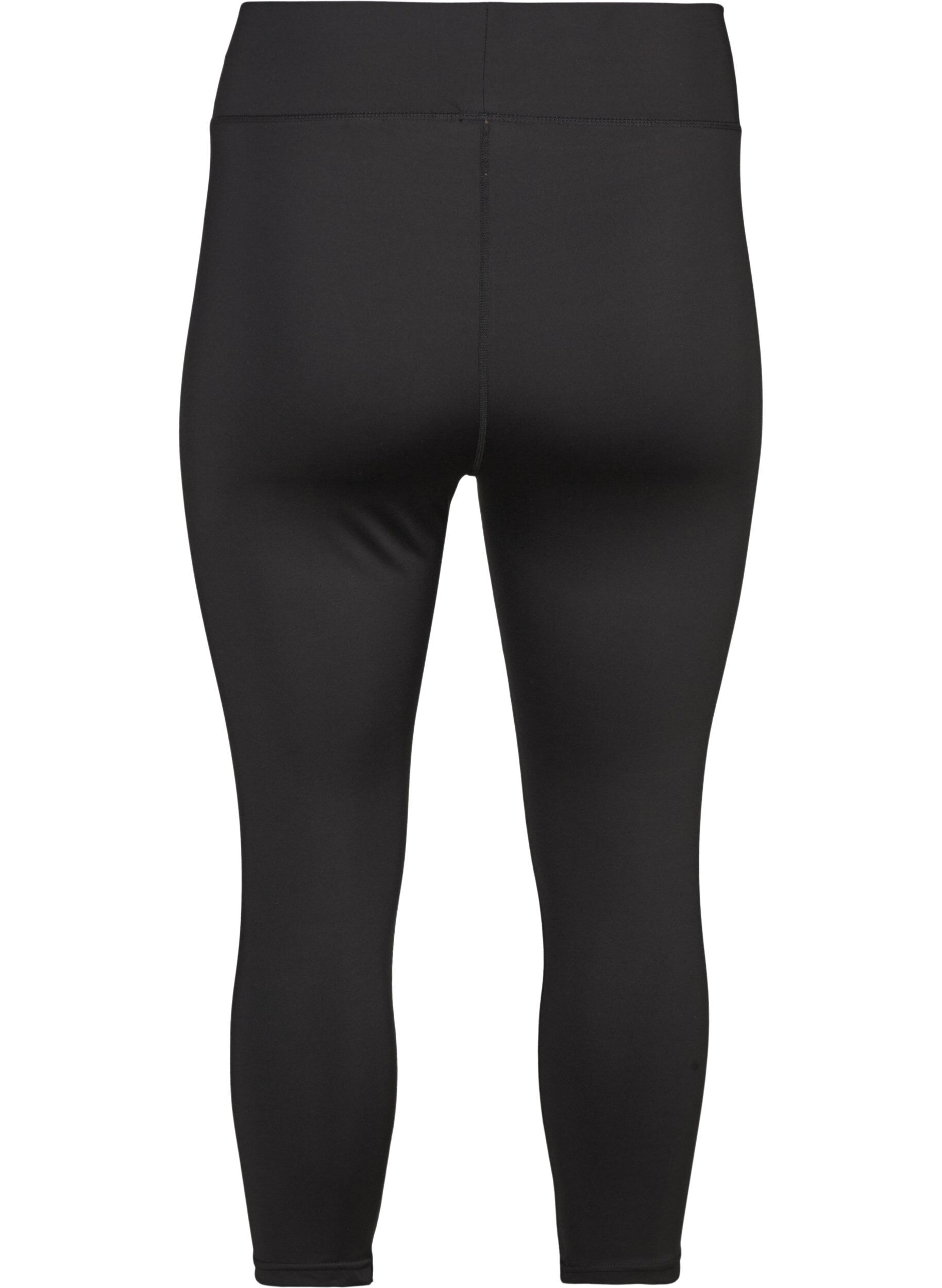 ZizziPantacourt de sport pr&egrave;s du corps, Noir, Packshot image number 1