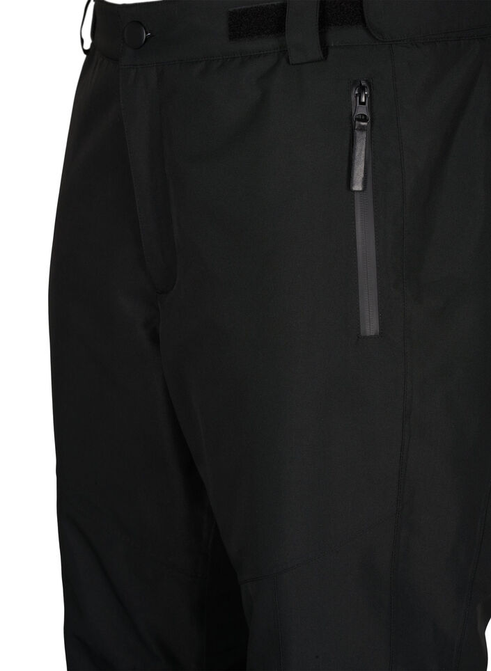 Pantalon de ski avec poches et taille ajustable, Noir, Packshot image number 2