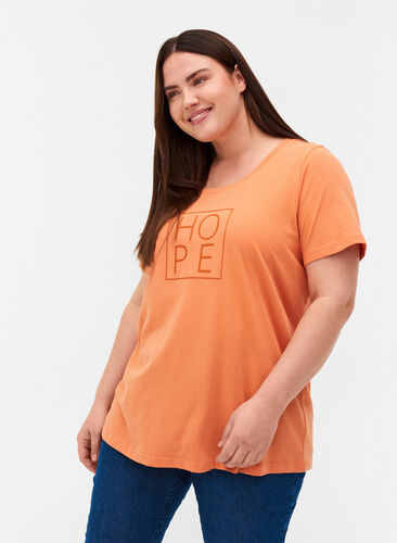 T-shirt , Brandied Melon, Model image number 0