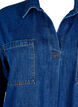 Chemisier en denim avec col, Unwashed, Packshot image number 2