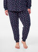 Bas de pyjama imprim&eacute;, Bleu, Model image number 2