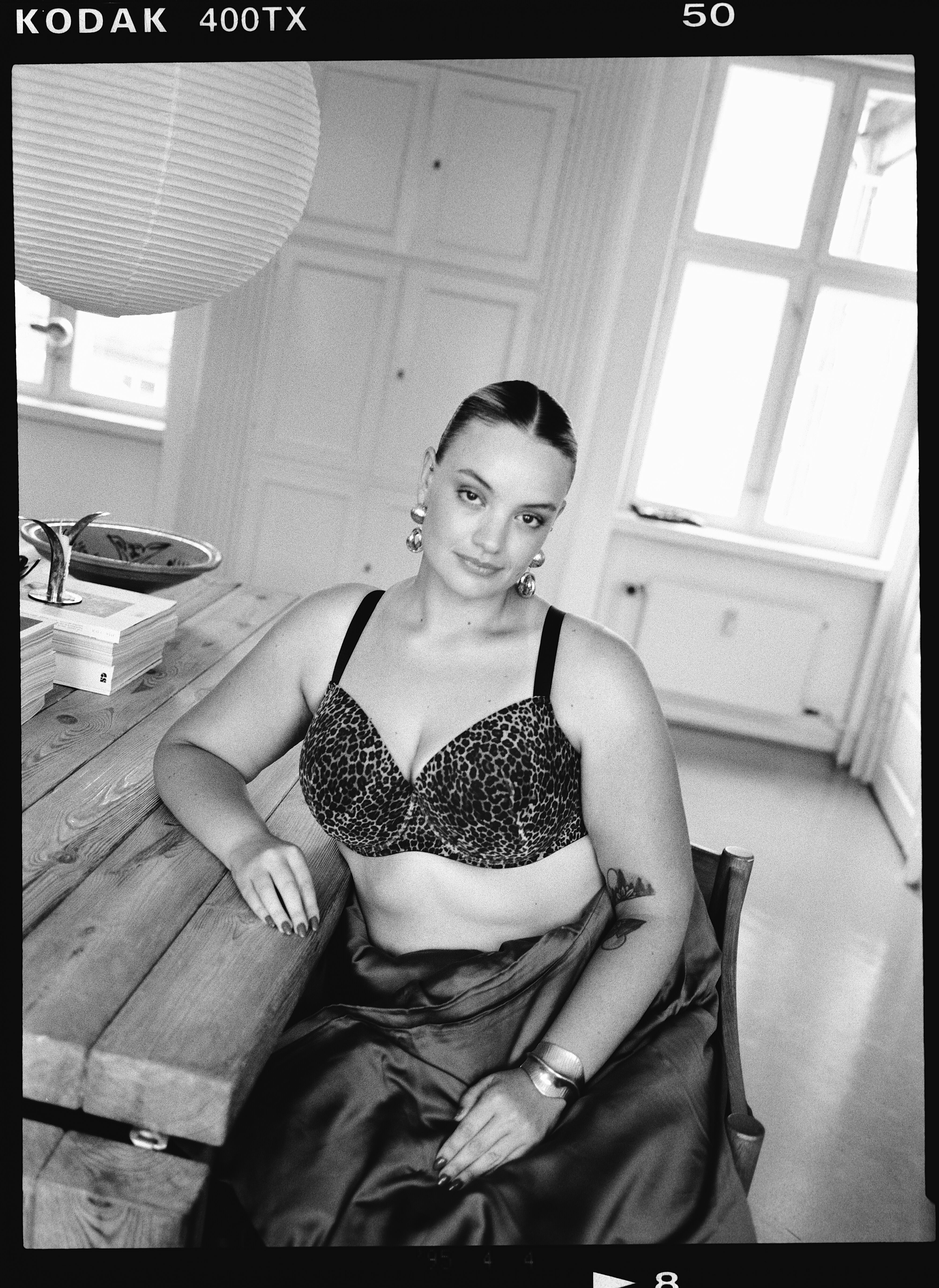 Zizzi Soutien-gorge en l&eacute;opard, , Model