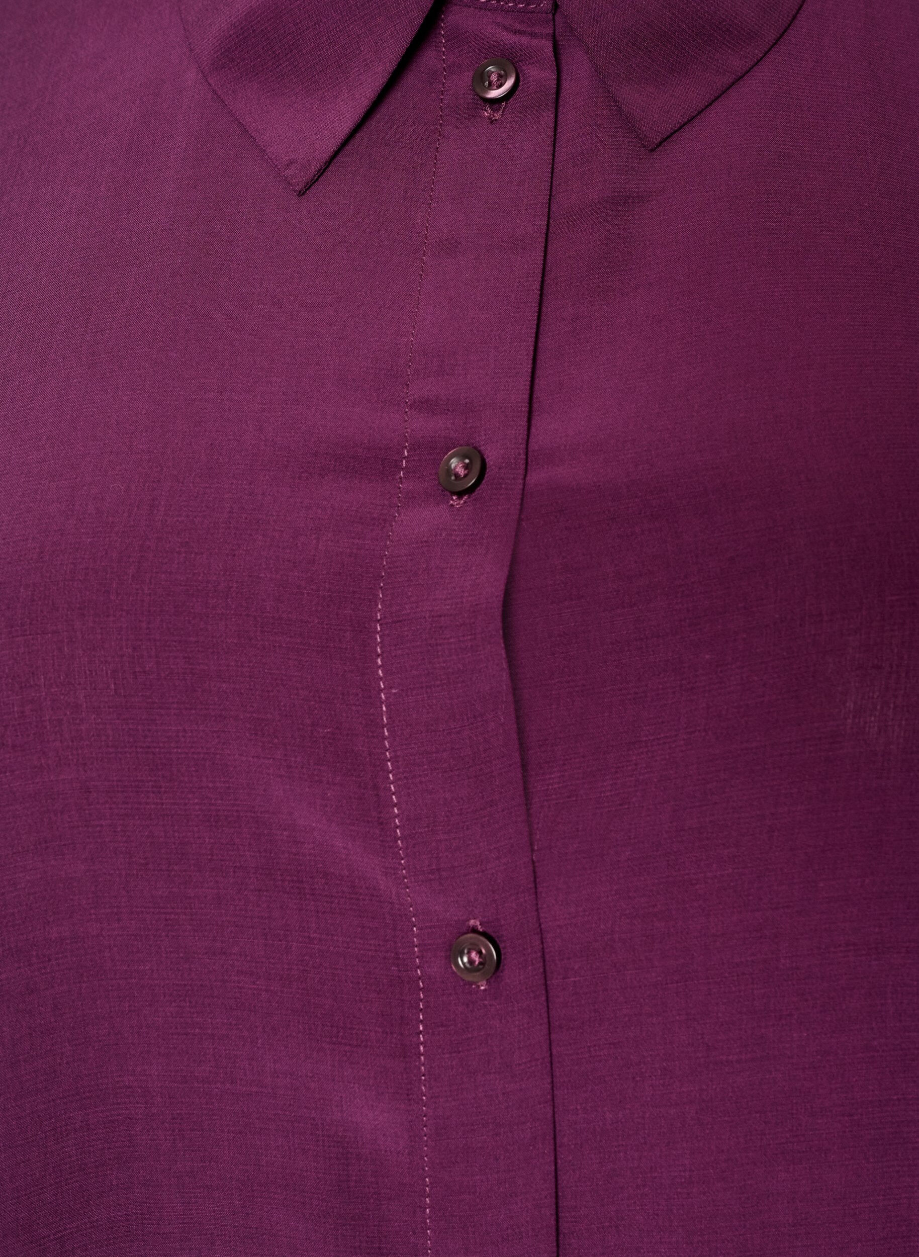 ZizziRobe chemise courte avec volants, Violet, Packshot image number 2