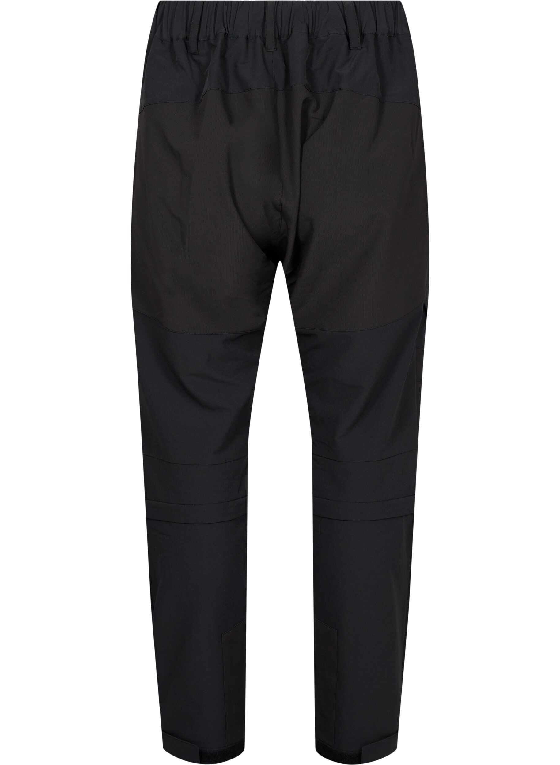 Zizzi Pantalon de randonn&eacute;e avec jambes amovibles, Black, Packshot image number 1