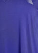 T-shirt d&rsquo;entra&icirc;nement ample avec col en V, Violet, Packshot image number 2