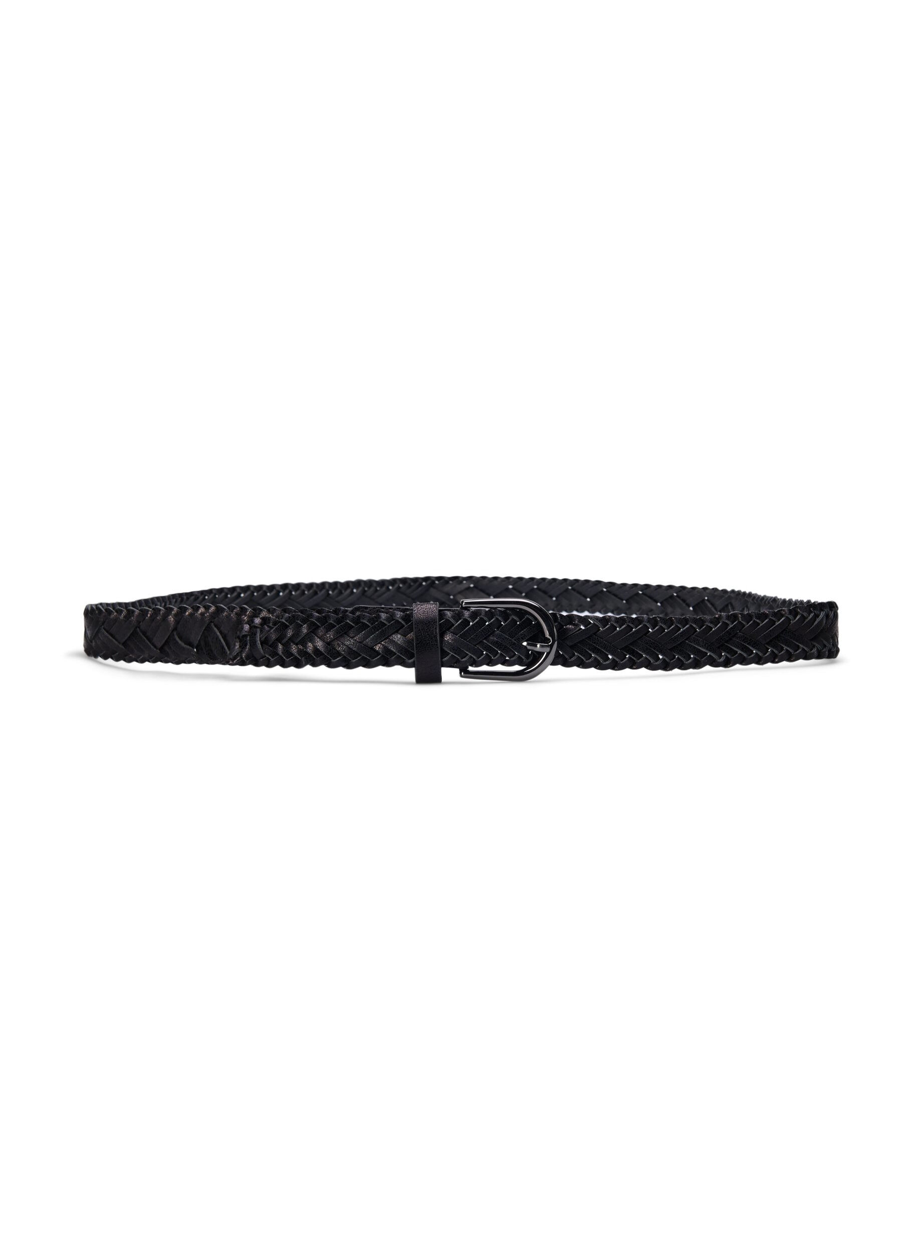 Zizzi Ceinture tress&eacute;e, Black, Packshot image number 2