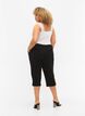 Pantalon capri en mélange de viscose, Black, Model image number 1
