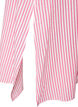 Robe-chemise longue jusqu&rsquo;aux chevilles avec ceinture &agrave; nouer et rayures, Rose, Packshot image number 3