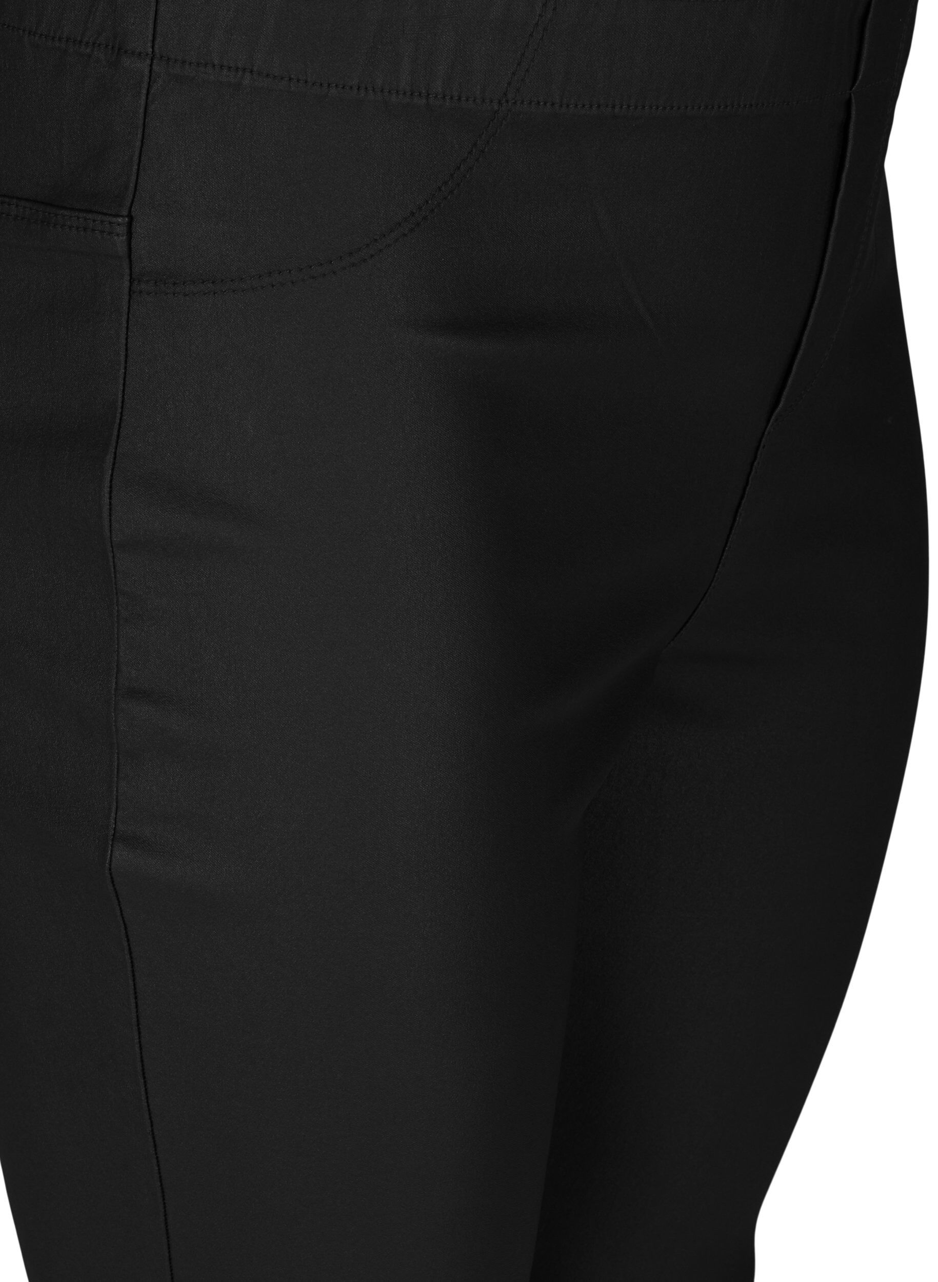 Zizzi Legging en viscose, Black, Packshot image number 2