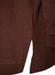 Sweat &agrave; capuche avec une inscription en bouclette, Marron, Packshot image number 3