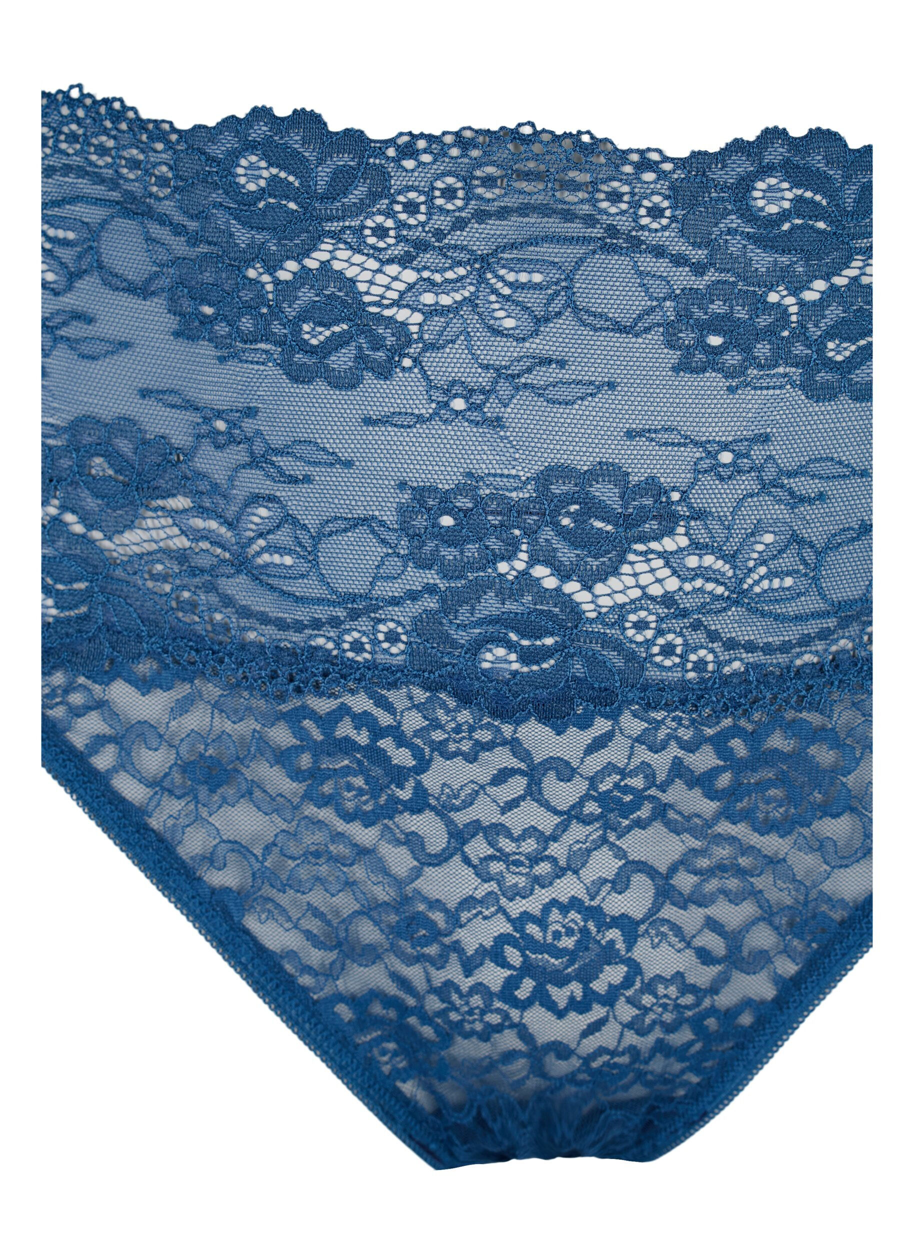 Zizzi String en dentelle &agrave; 3 paires, Mix assortments AW, Packshot image number 2