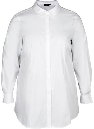 Chemise manches longues, Bright White, Packshot image number 0