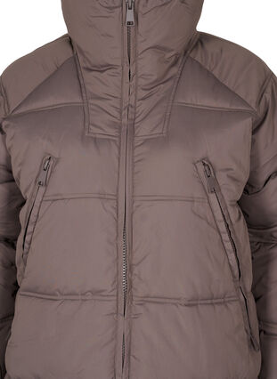 Veste d'hiver avec poches et col montant, Iron, Packshot image number 2