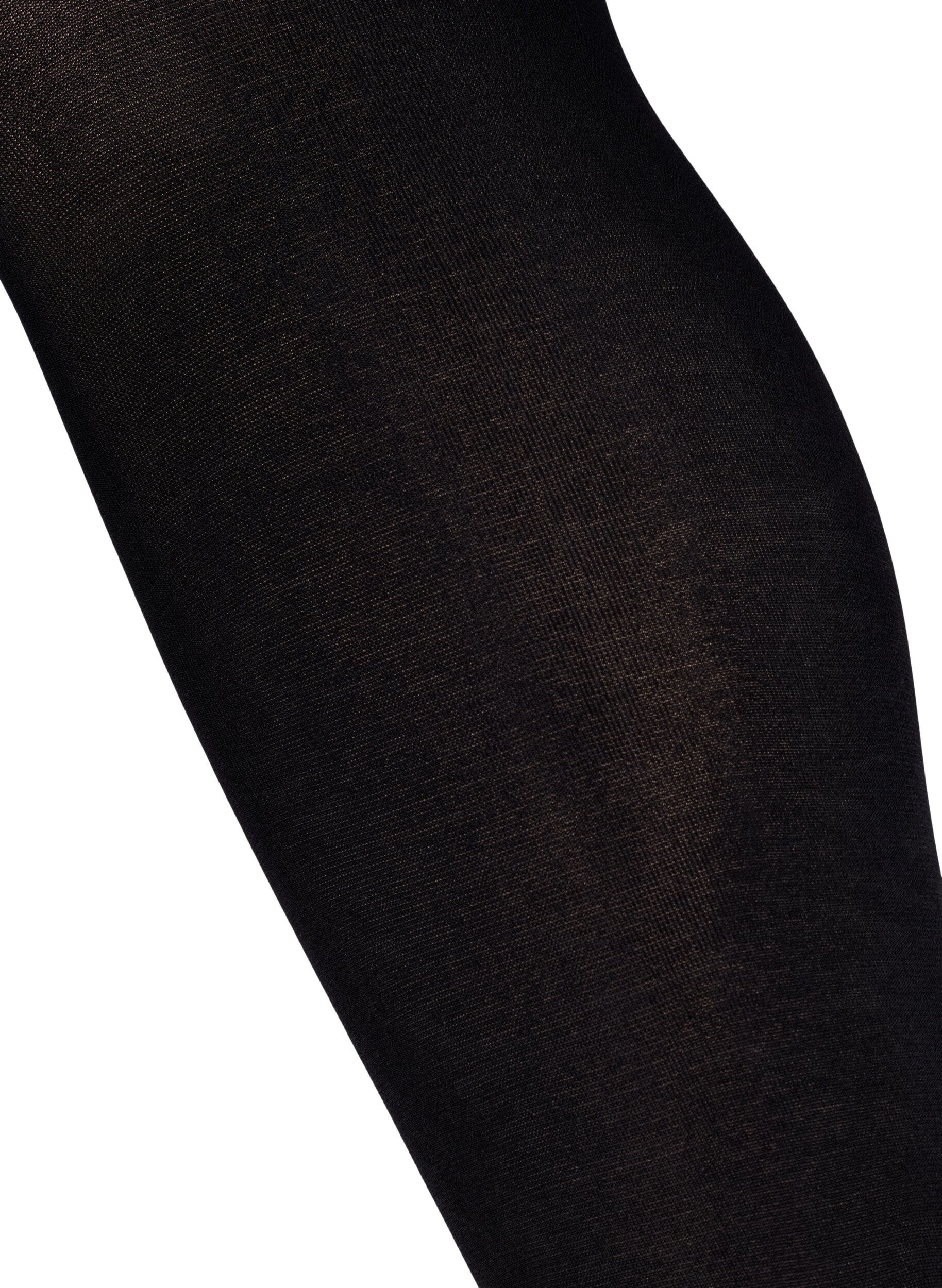 Zizzi Collants en 100 deniers avec push-up, Noir, Packshot image number 1