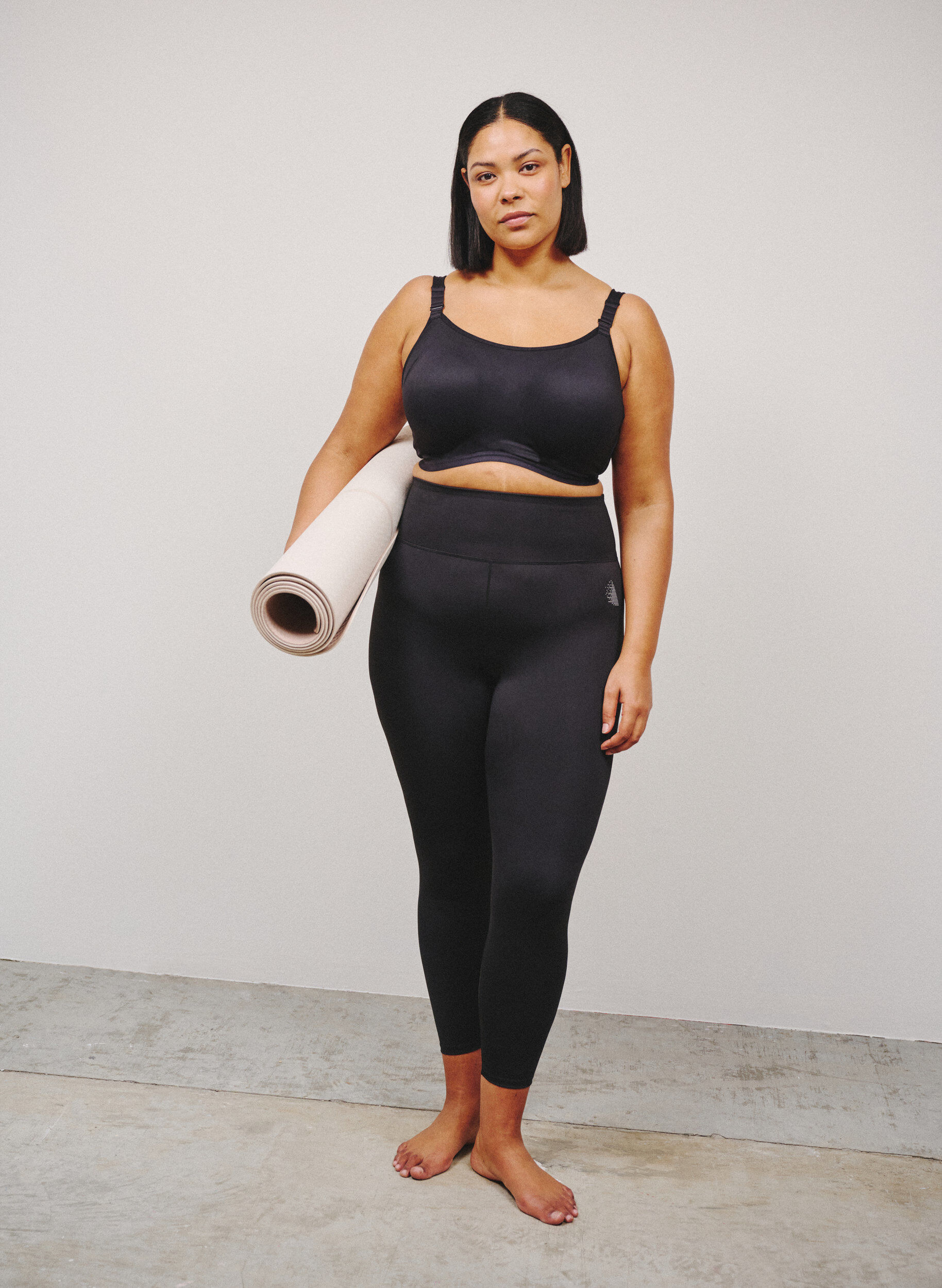 Legging d'entra&icirc;nement taille haute avec poche dans la ceinture
