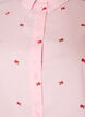 Chemise avec cerises brod&eacute;es, Rose, Packshot image number 2