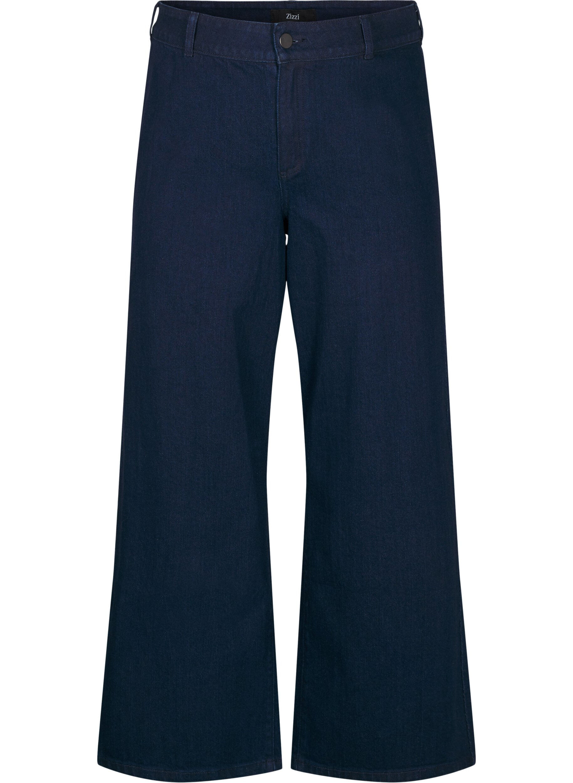 Zizzi Jean large taille haute, Bleu, Packshot image number 0