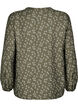 Chemisier à manches longues avec motif et boutons, Sea Turtle AOP, Packshot image number 1