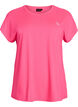 T-shirt de sport couleur unie, Rose, Packshot image number 0