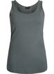 Haut uni Basic en coton, Vert fonc&eacute;, Packshot image number 0