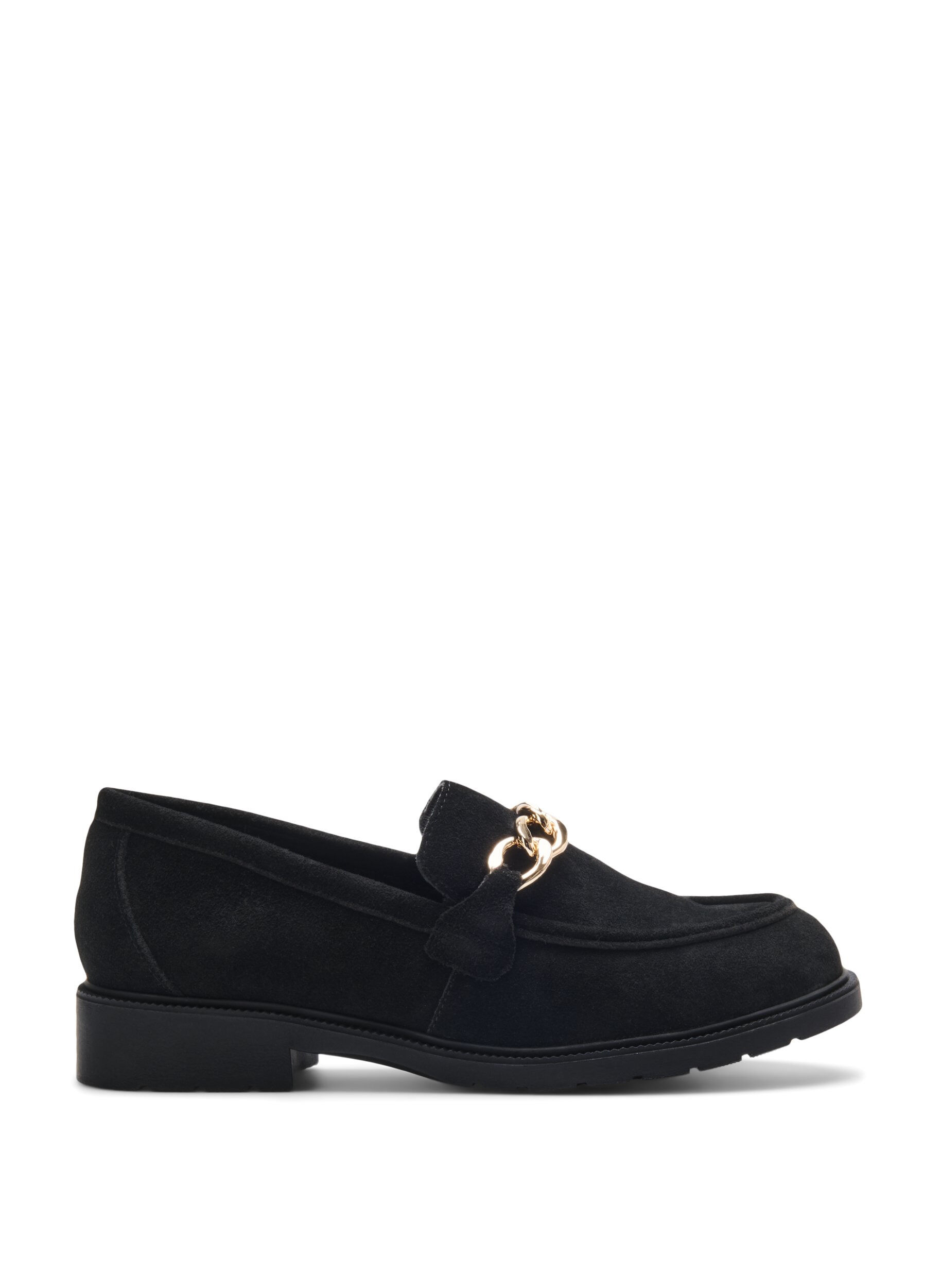 Zizzi Mocassins larges, Black, Packshot image number 0