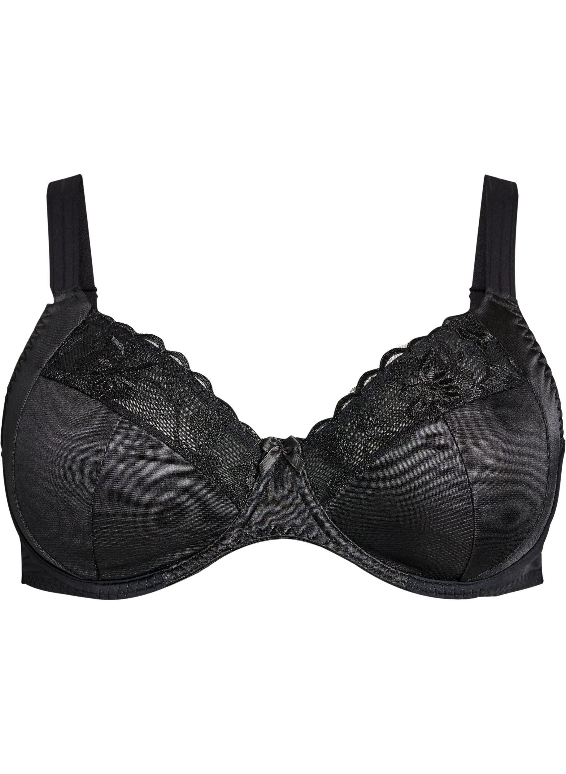 Soutien-gorge embo&icirc;tant grand maintien avec d&eacute;tails en dentelle