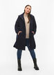 Manteau à capuche silhouette en A, Night Sky Mel., Model image number 2