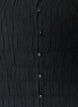 Top sans manches en coton et lin avec smocks, Noir, Packshot image number 2