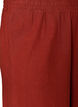 Pantalon large en lin et viscose, Bordeaux, Packshot image number 2