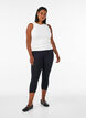 Leggings basiques longueur 3/4 en viscose, Noir, Model image number 0