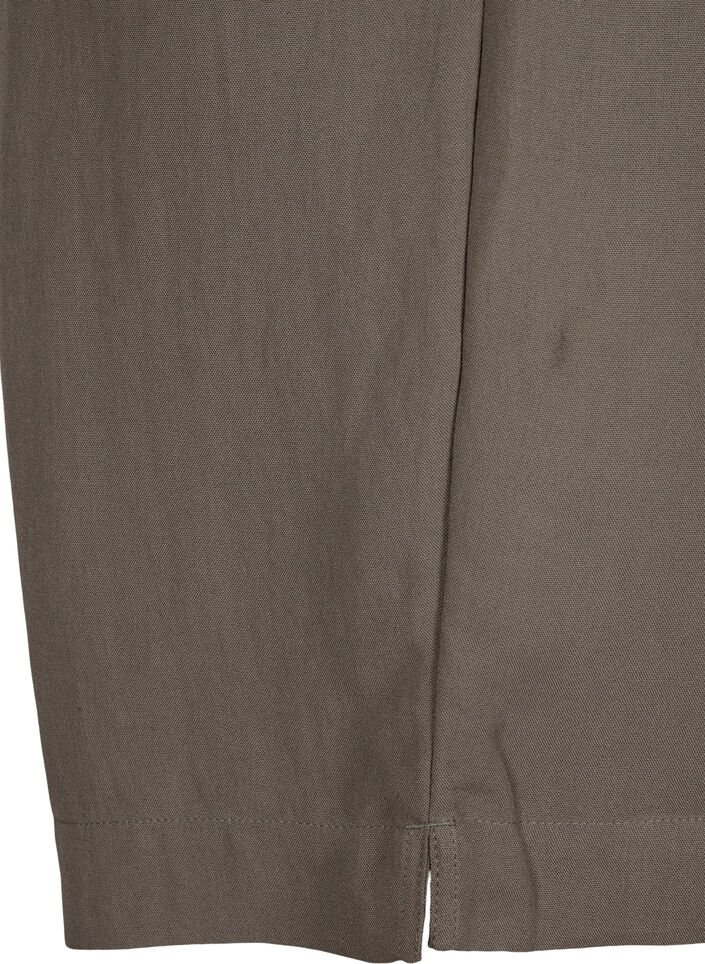 Short ample en viscose, Chocolate Chip, Packshot image number 3