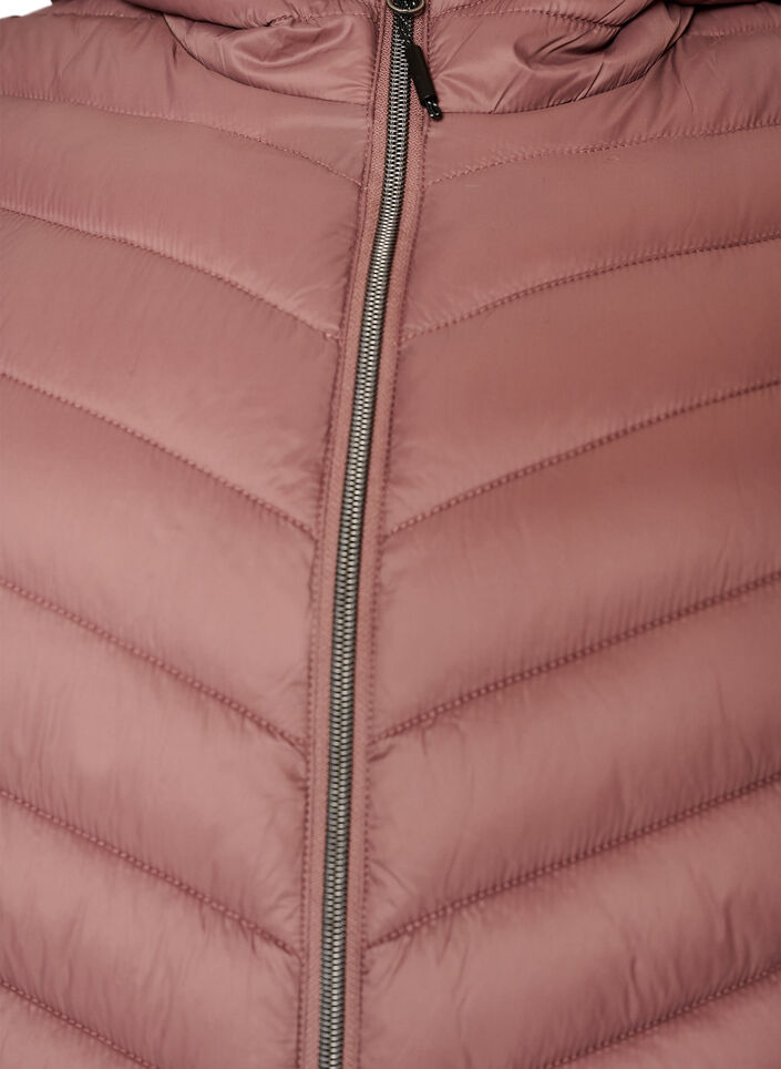 Veste l&eacute;g&egrave;re &agrave; capuche, Rose, Packshot image number 2