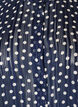 Chemise &agrave; motifs avec col montant et manches 3/4, Bleu, Packshot image number 2