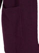 Cardigan long tricoté contenant de la laine et capuche, Potent Purple Mel., Packshot image number 3