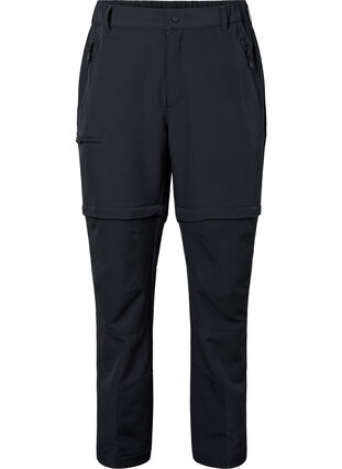 Pantalons de randonnée 2-en-1, Black, Packshot image number 0