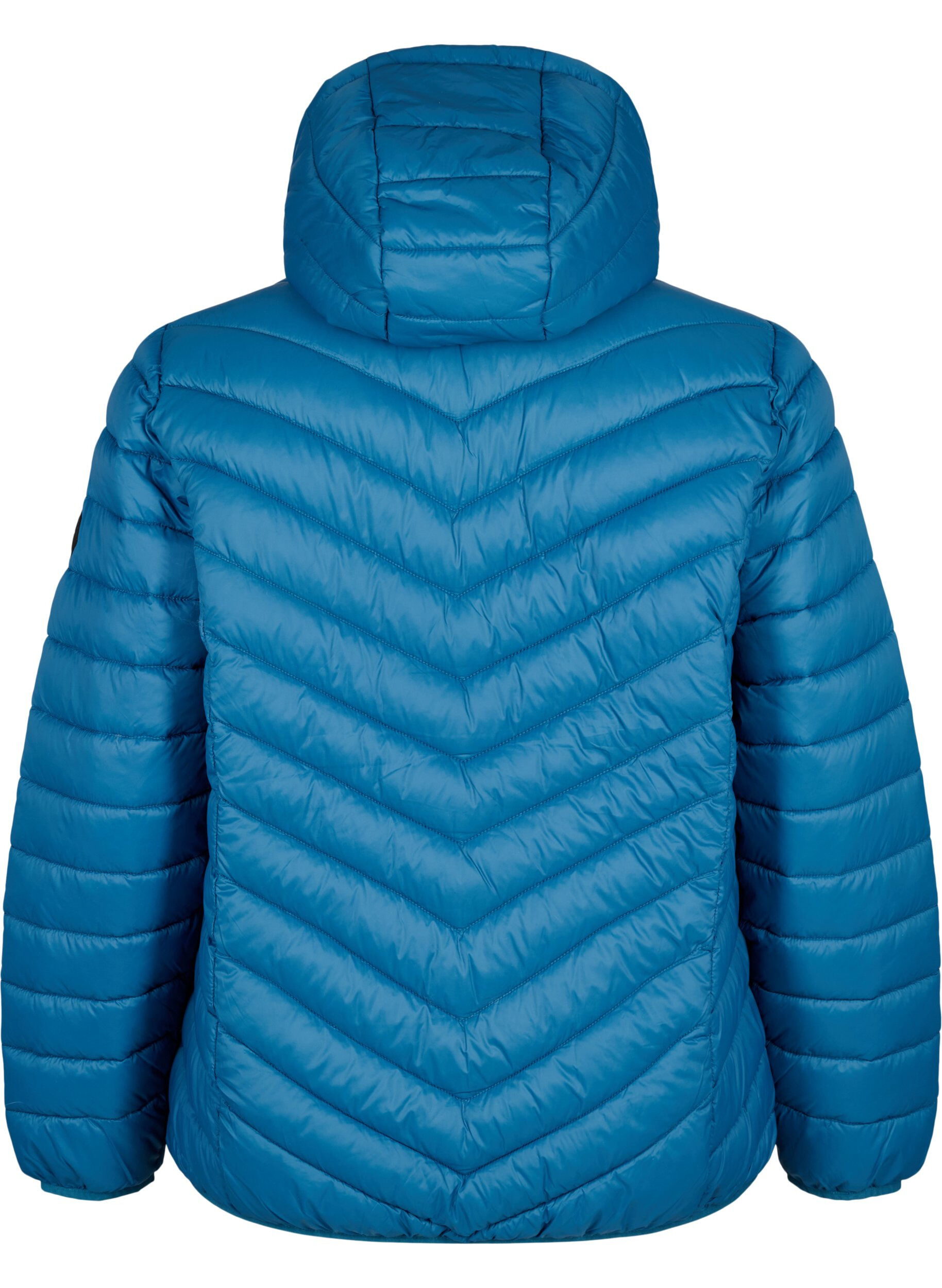 Zizzi Veste l&eacute;g&egrave;re &agrave; capuche, Bleu p&eacute;trole, Packshot image number 1