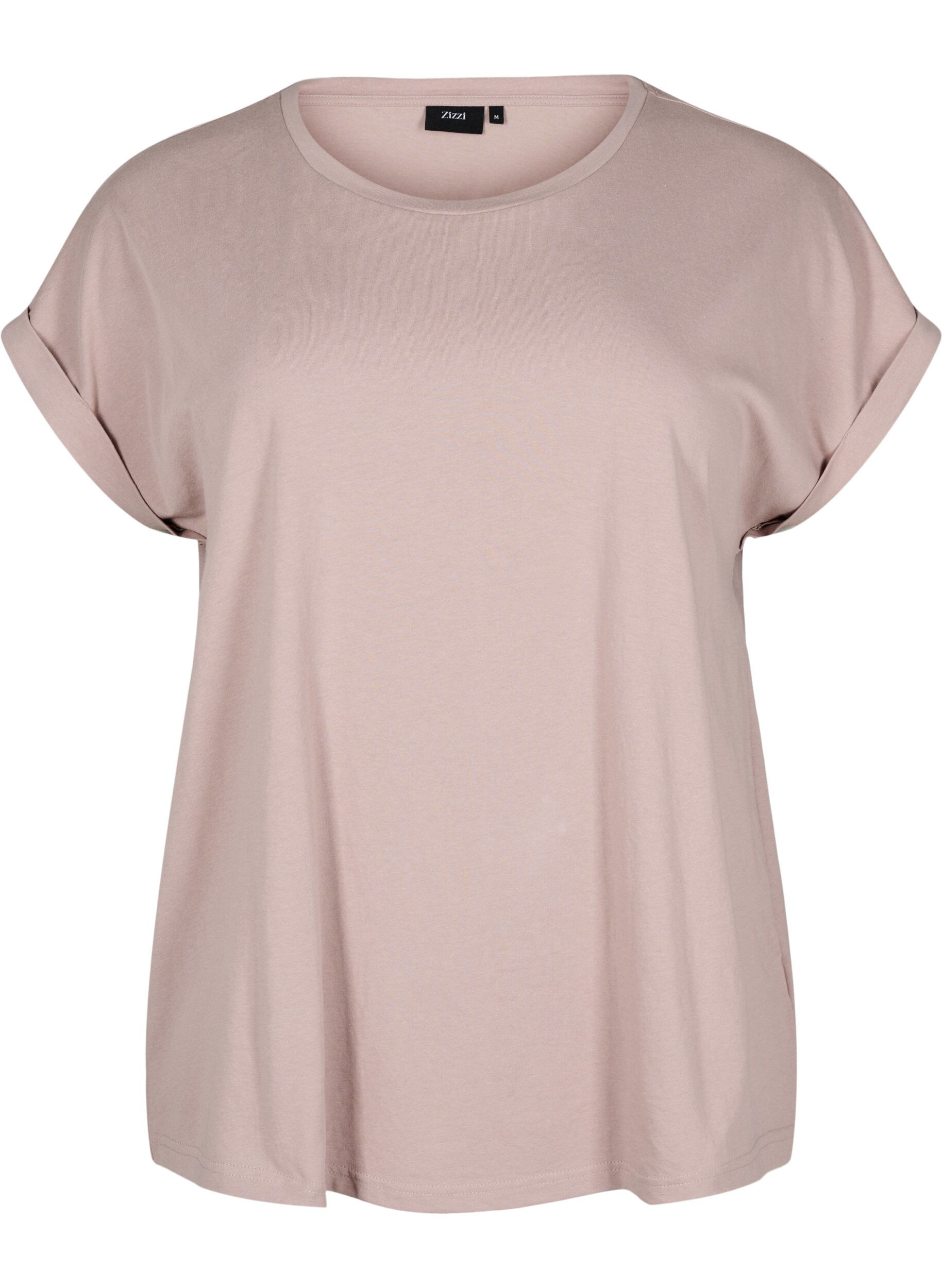 T-shirt &agrave; manches courtes en m&eacute;lange de coton