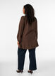 Tunique en viscose avec dentelle, Marron, Model image number 2
