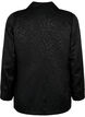 Blazer jacquard ton sur ton en viscose, Black, Packshot image number 1