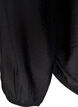 Blouse avec effet ballon et d&eacute;tails en mousseline, Noir, Packshot image number 3