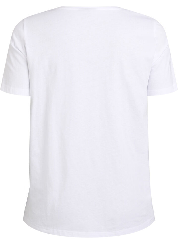 FLASH – T-shirt avec motif, Blanc, Packshot image number 1