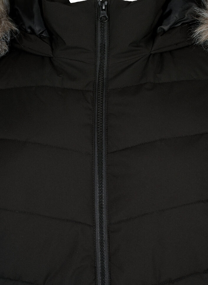 Veste courte &agrave; capuche, Noir, Packshot image number 2